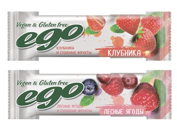 Ego Vegan&Gluten-free фруктово-ягодные Ego Vegan&Gluten-free фруктово-ягодные